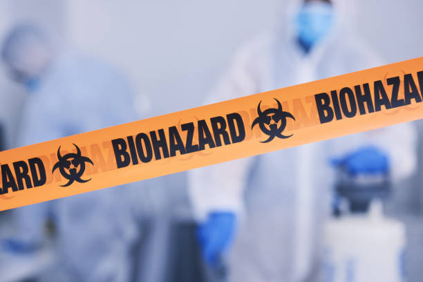 Professional Crime Scene Cleanup technician working in Franklin Lakes, NJ